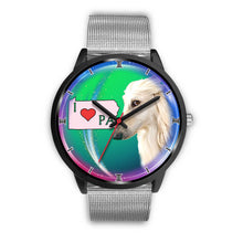 Load image into Gallery viewer, Afghan Dog Pennsylvania Christmas Special Wrist Watch-Free Shipping