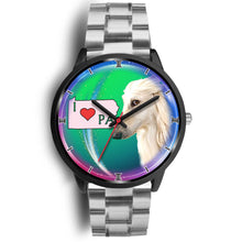 Load image into Gallery viewer, Afghan Dog Pennsylvania Christmas Special Wrist Watch-Free Shipping