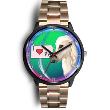Load image into Gallery viewer, Afghan Dog Pennsylvania Christmas Special Wrist Watch-Free Shipping