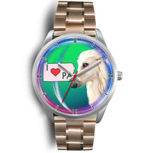 Load image into Gallery viewer, Amazing Afghan Dog Pennsylvania Christmas Special Wrist Watch-Free Shipping