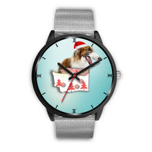 Load image into Gallery viewer, Borzoi Dog Washington Christmas Special Wrist Watch-Free Shipping