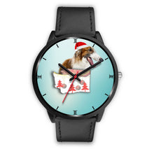 Load image into Gallery viewer, Borzoi Dog Washington Christmas Special Wrist Watch-Free Shipping