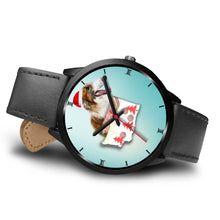 Load image into Gallery viewer, Borzoi Dog Washington Christmas Special Wrist Watch-Free Shipping