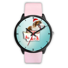 Load image into Gallery viewer, Borzoi Dog Washington Christmas Special Wrist Watch-Free Shipping
