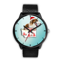 Load image into Gallery viewer, Borzoi Dog Washington Christmas Special Wrist Watch-Free Shipping