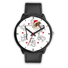 Load image into Gallery viewer, Borzoi Dog Georgia Christmas Special Wrist Watch-Free Shipping