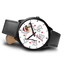 Load image into Gallery viewer, Borzoi Dog Georgia Christmas Special Wrist Watch-Free Shipping