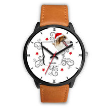 Load image into Gallery viewer, Borzoi Dog Georgia Christmas Special Wrist Watch-Free Shipping