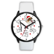 Load image into Gallery viewer, Borzoi Dog Georgia Christmas Special Wrist Watch-Free Shipping