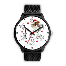 Load image into Gallery viewer, Borzoi Dog Georgia Christmas Special Wrist Watch-Free Shipping