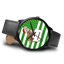 Load image into Gallery viewer, Bengal Cat Washington Christmas Special Wrist Watch-Free Shipping