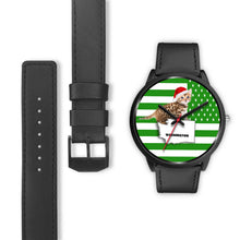 Load image into Gallery viewer, Bengal Cat Washington Christmas Special Wrist Watch-Free Shipping