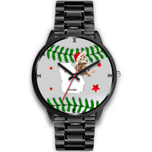 Load image into Gallery viewer, Bengal Cat Georgia Christmas Special Wrist Watch-Free Shipping