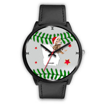 Load image into Gallery viewer, Bengal Cat Georgia Christmas Special Wrist Watch-Free Shipping
