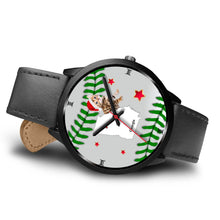 Load image into Gallery viewer, Bengal Cat Georgia Christmas Special Wrist Watch-Free Shipping