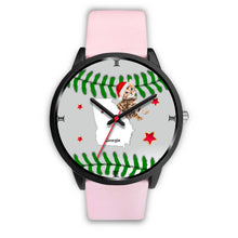 Load image into Gallery viewer, Bengal Cat Georgia Christmas Special Wrist Watch-Free Shipping