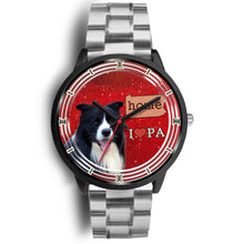 Load image into Gallery viewer, Amazing Border Collie Dog Pennsylvania Christmas Special Wrist Watch-Free Shipping