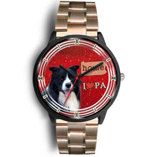 Load image into Gallery viewer, Amazing Border Collie Dog Pennsylvania Christmas Special Wrist Watch-Free Shipping