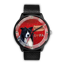 Load image into Gallery viewer, Amazing Border Collie Dog Pennsylvania Christmas Special Wrist Watch-Free Shipping