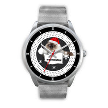 Load image into Gallery viewer, Birman Cat Washington Christmas Special Wrist Watch-Free Shipping