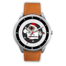 Load image into Gallery viewer, Birman Cat Washington Christmas Special Wrist Watch-Free Shipping