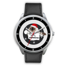 Load image into Gallery viewer, Birman Cat Washington Christmas Special Wrist Watch-Free Shipping