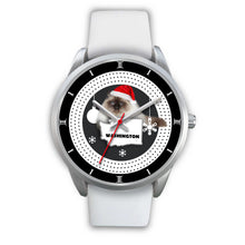 Load image into Gallery viewer, Birman Cat Washington Christmas Special Wrist Watch-Free Shipping