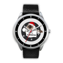 Load image into Gallery viewer, Birman Cat Washington Christmas Special Wrist Watch-Free Shipping