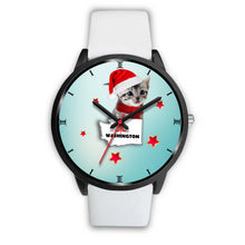 Load image into Gallery viewer, American Shorthair Cat Washington Christmas Special Wrist Watch-Free Shipping