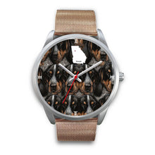 Load image into Gallery viewer, Amazing Bluetick Coonhound Dog Georgia Christmas Special Wrist Watch-Free Shipping