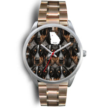 Load image into Gallery viewer, Amazing Bluetick Coonhound Dog Georgia Christmas Special Wrist Watch-Free Shipping