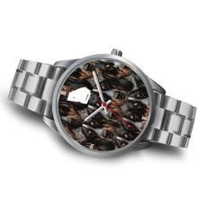 Load image into Gallery viewer, Amazing Bluetick Coonhound Dog Georgia Christmas Special Wrist Watch-Free Shipping