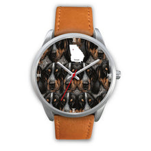 Load image into Gallery viewer, Amazing Bluetick Coonhound Dog Georgia Christmas Special Wrist Watch-Free Shipping