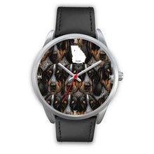 Load image into Gallery viewer, Amazing Bluetick Coonhound Dog Georgia Christmas Special Wrist Watch-Free Shipping
