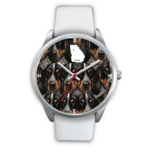Load image into Gallery viewer, Amazing Bluetick Coonhound Dog Georgia Christmas Special Wrist Watch-Free Shipping