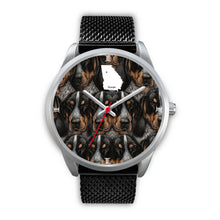 Load image into Gallery viewer, Amazing Bluetick Coonhound Dog Georgia Christmas Special Wrist Watch-Free Shipping