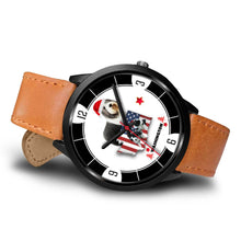 Load image into Gallery viewer, Bearded Collie Washington Christmas Special Wrist Watch-Free Shipping