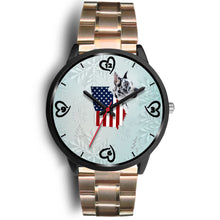 Load image into Gallery viewer, Amazing Great Dane Georgia Christmas Special Wrist Watch-Free Shipping