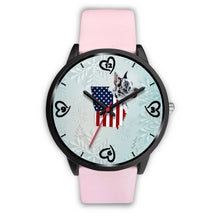 Load image into Gallery viewer, Amazing Great Dane Georgia Christmas Special Wrist Watch-Free Shipping