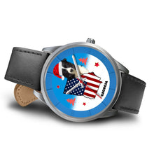 Load image into Gallery viewer, Border Collie Georgia Christmas Special Wrist Watch-Free Shipping