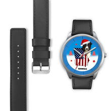 Load image into Gallery viewer, Border Collie Georgia Christmas Special Wrist Watch-Free Shipping