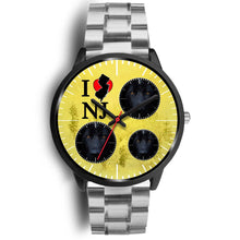 Load image into Gallery viewer, Black German Shepherd New Jersey Christmas Special Wrist Watch-Free Shipping