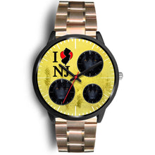 Load image into Gallery viewer, Black German Shepherd New Jersey Christmas Special Wrist Watch-Free Shipping
