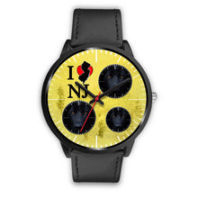Load image into Gallery viewer, Black German Shepherd New Jersey Christmas Special Wrist Watch-Free Shipping