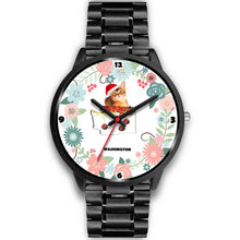 Load image into Gallery viewer, Abyssinian Cat Washington Christmas Special Wrist Watch-Free Shipping