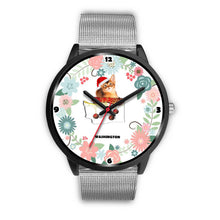 Load image into Gallery viewer, Abyssinian Cat Washington Christmas Special Wrist Watch-Free Shipping