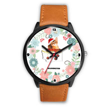 Load image into Gallery viewer, Abyssinian Cat Washington Christmas Special Wrist Watch-Free Shipping