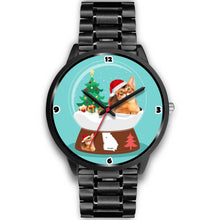 Load image into Gallery viewer, Abyssinian Cat Georgia Christmas Special Wrist Watch-Free Shipping
