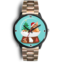 Load image into Gallery viewer, Abyssinian Cat Georgia Christmas Special Wrist Watch-Free Shipping