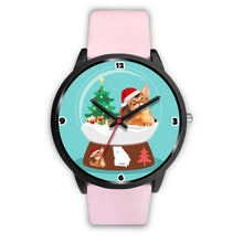 Load image into Gallery viewer, Abyssinian Cat Georgia Christmas Special Wrist Watch-Free Shipping